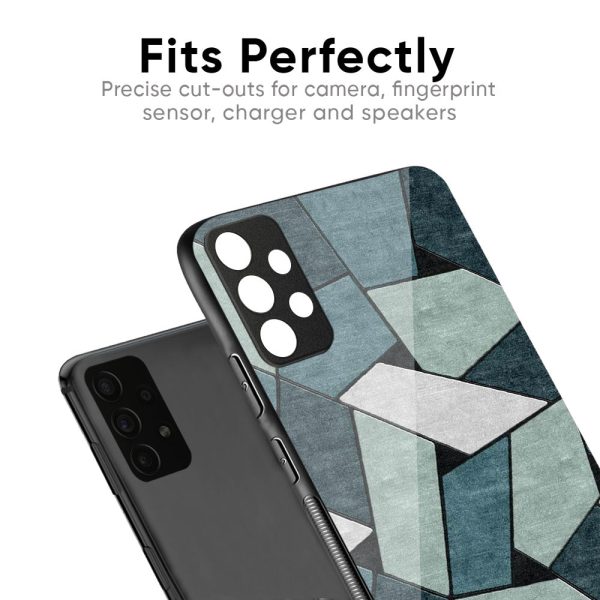 Abstact Tiles Glass Case for OnePlus 9R Sale