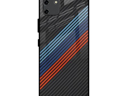 Carbon Inspired Glass Case for Realme C11 For Sale