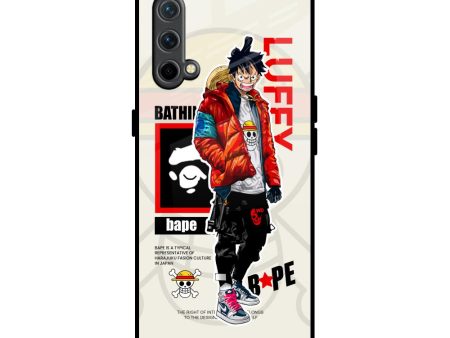 Bape Luffy Glass Case for OnePlus Nord CE For Discount