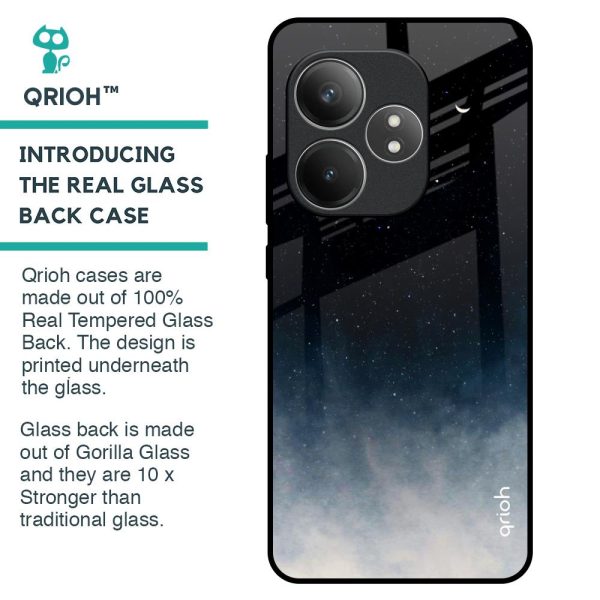 Black Aura Glass Case for Realme GT 6 5G Supply