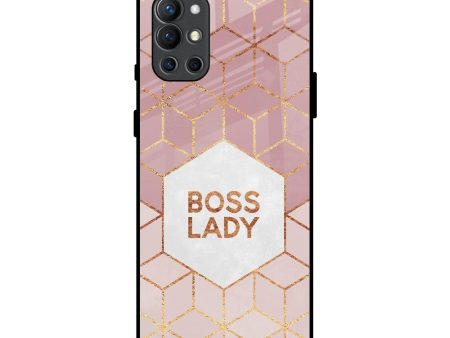 Boss Lady Glass Case for OnePlus 9R Online Sale