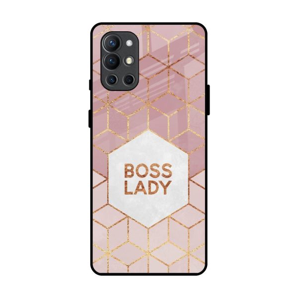 Boss Lady Glass Case for OnePlus 9R Online Sale