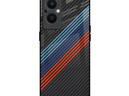 Carbon Inspired Glass Case for Oppo F21s Pro 5G Online now