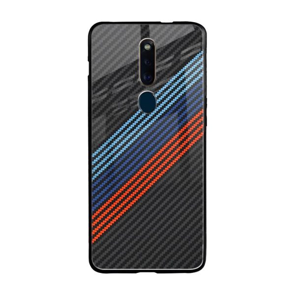 Carbon Inspired Glass Case for Oppo F11 Pro Online Hot Sale