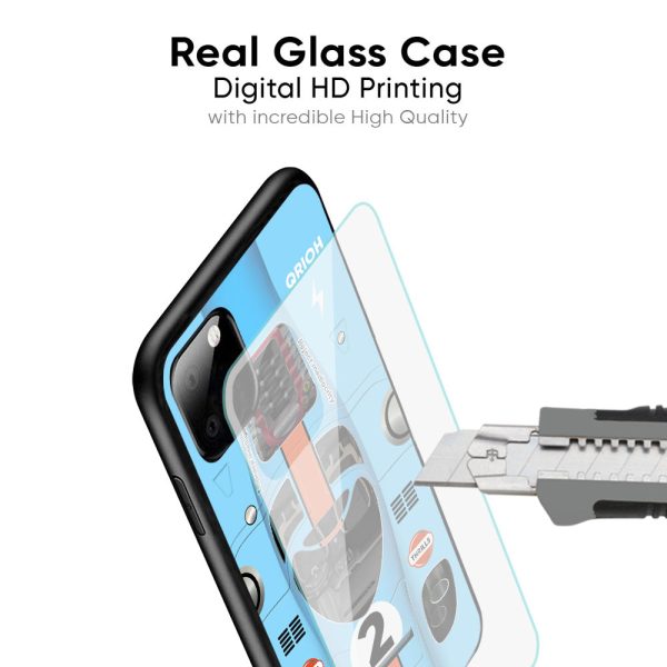 Race Laboratory Glass Case for iPhone XR Fashion