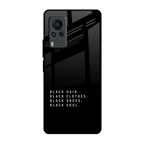 Black Soul Glass Case for Vivo X60 PRO Online