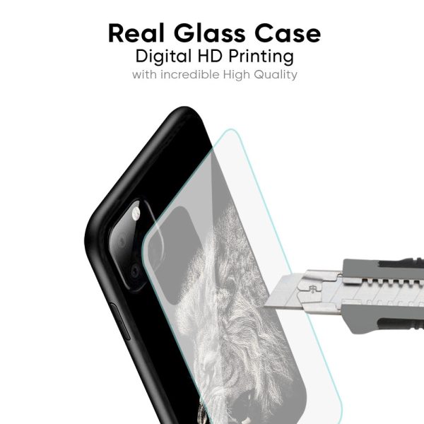 Brave Lion Glass Case for Redmi 12 5G Discount