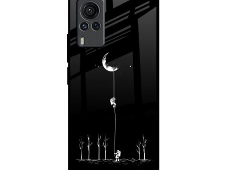 Catch the Moon Glass Case for Vivo X60 PRO Cheap