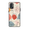 Abstract Faces Glass Case for OnePlus 9R Sale