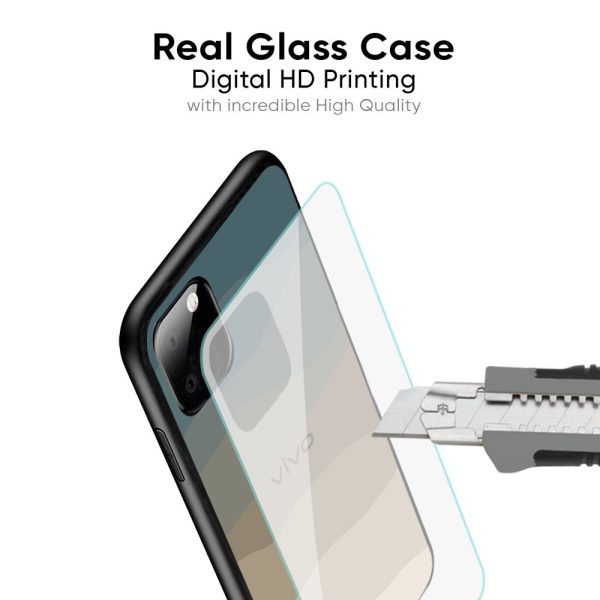 Abstract Mountain Pattern Glass Case for Vivo X60 PRO Cheap