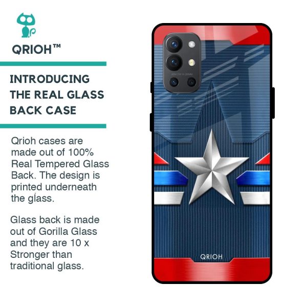 Brave Hero Glass Case for OnePlus 9R Fashion