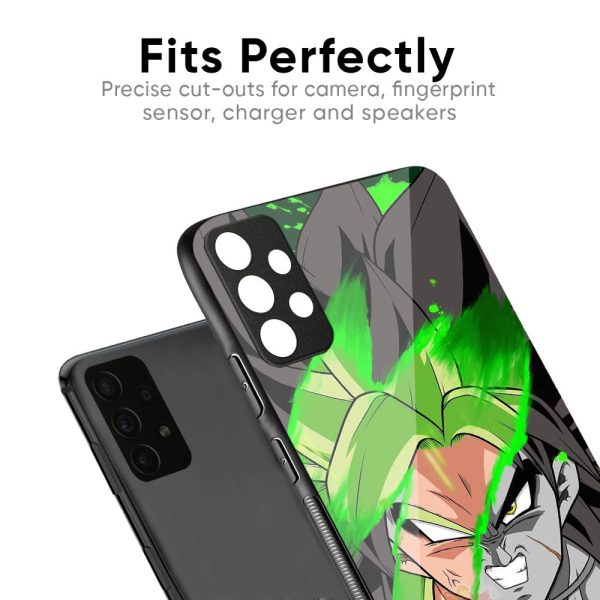 Anime Green Splash Glass Case for Vivo X60 PRO Sale