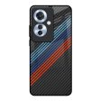 Carbon Inspired Glass Case for Oppo F25 Pro 5G Online now