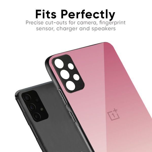 Blooming Pink Glass Case for OnePlus 9R For Cheap