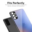 Blue Aura Glass Case for OnePlus 9R Online Hot Sale