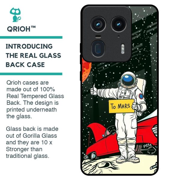 Astronaut on Mars Glass Case for Motorola Edge 50 Ultra 5G Cheap