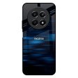 Blue Rough Abstract Glass Case for Realme 12 5G Online now