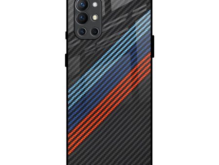 Carbon Inspired Glass Case for OnePlus 9R For Cheap