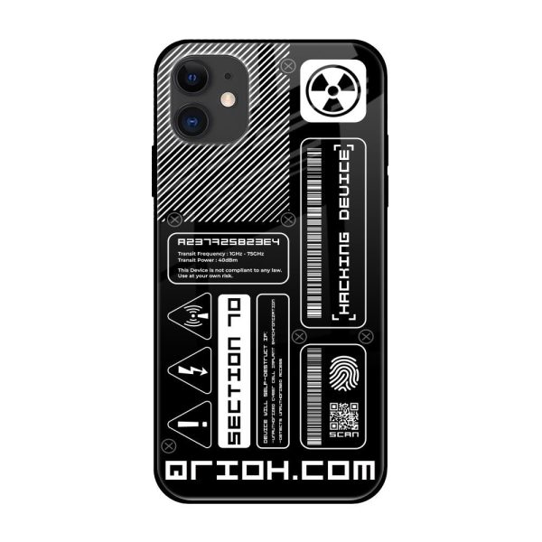 Futuristic Art Glass Case for iPhone 12 Sale