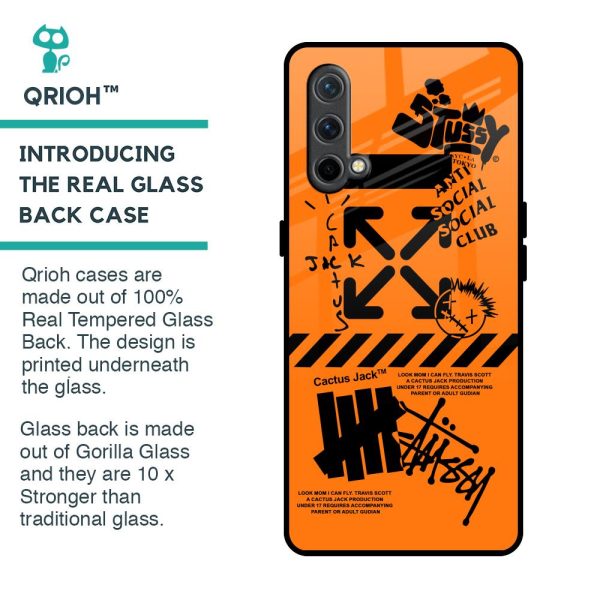 Anti Social Club Glass Case for OnePlus Nord CE Cheap