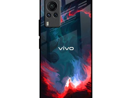 Brush Art Glass Case For Vivo X60 PRO Cheap