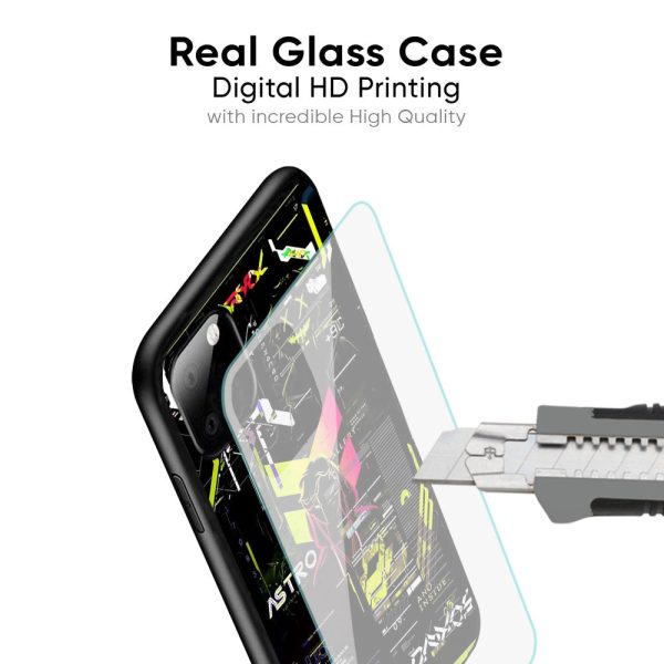 Astro Glitch Glass Case for Vivo X60 PRO Online now