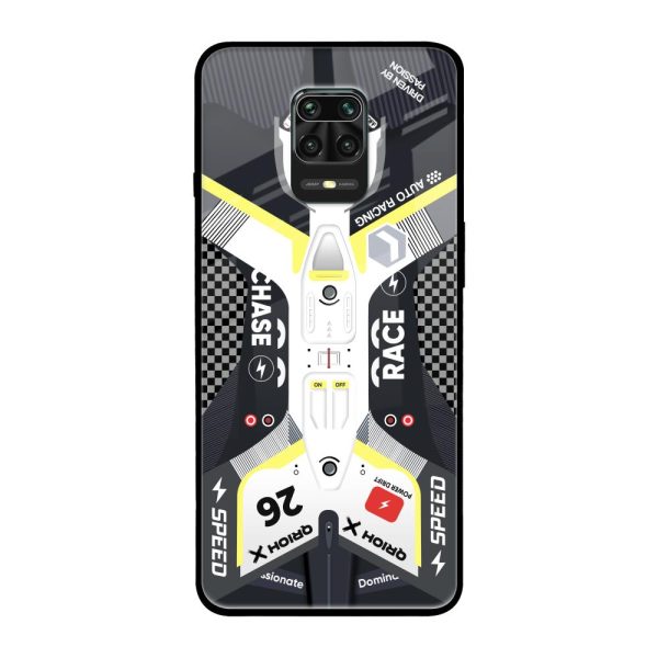 Car Enthusiast Glass Case for Xiaomi Redmi Note 9 Pro Online now