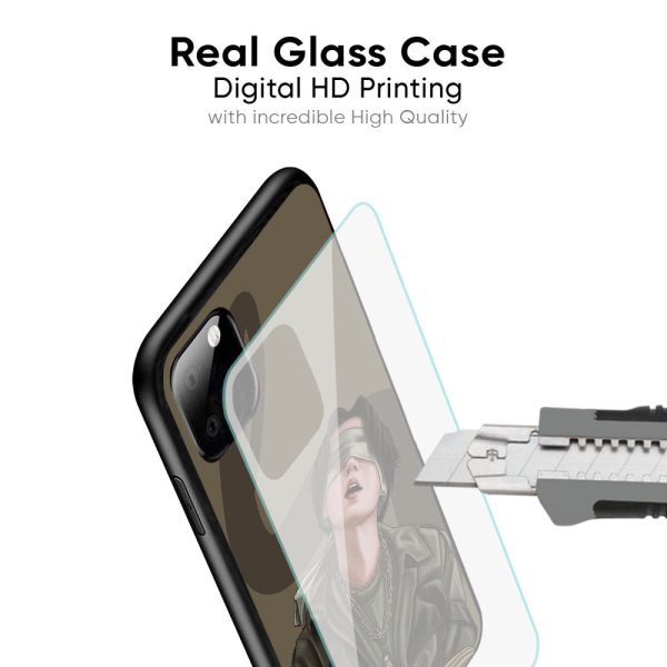 Blind Fold Glass Case for Realme GT 6 5G Sale