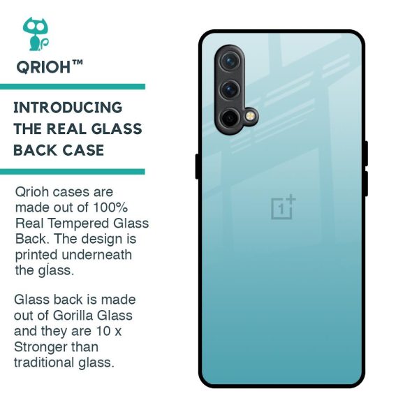 Arctic Blue Glass Case For OnePlus Nord CE For Discount