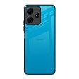 Blue Aqua Glass Case for Redmi 12 5G Online Sale