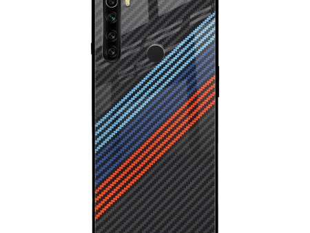 Carbon Inspired Glass Case for Xiaomi Redmi Note 8 Sale