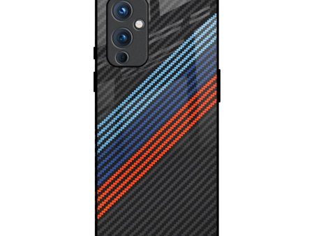 Carbon Inspired Glass Case for OnePlus 9 Cheap