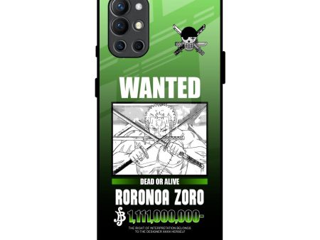 Zoro Wanted Glass Case for OnePlus 9R Sale