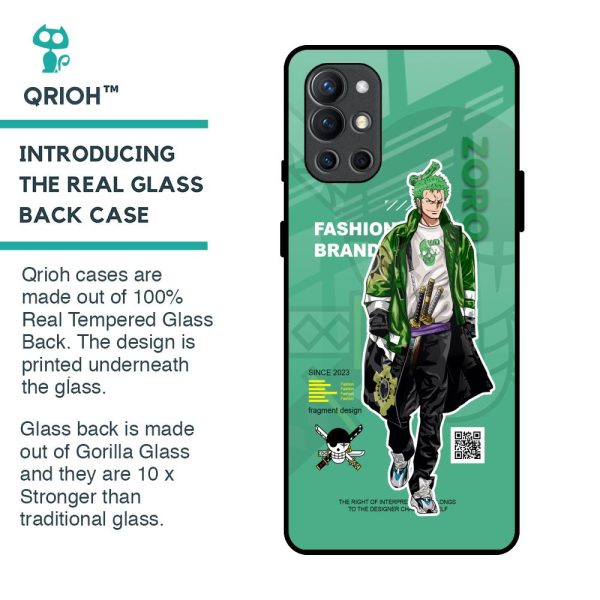 Zoro Bape Glass Case for OnePlus 9R For Sale