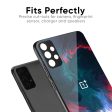 Brush Art Glass Case For OnePlus 9R Online Hot Sale