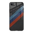 Carbon Inspired Glass Case for iPhone SE 2020 For Sale