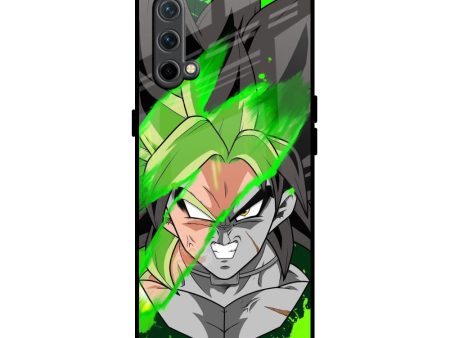 Anime Green Splash Glass Case for OnePlus Nord CE Online now