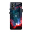 Brush Art Glass Case For OnePlus 9R Online Hot Sale