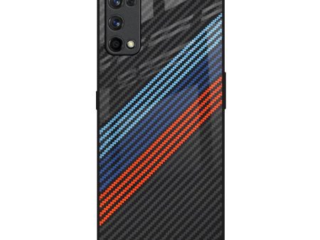 Carbon Inspired Glass Case for Realme 7 Pro Online Sale