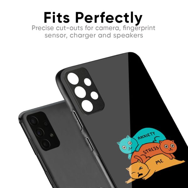 Anxiety Stress Glass Case for OnePlus 9R Cheap