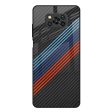 Carbon Inspired Glass Case for Poco X3 Online Hot Sale