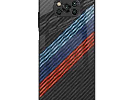 Carbon Inspired Glass Case for Poco X3 Online Hot Sale