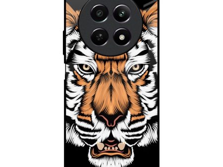 Angry Tiger Glass Case For Realme 12 5G Sale