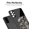 Brave Lion Glass Case for OnePlus 9R Hot on Sale