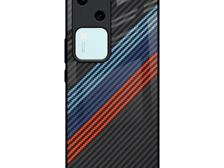 Carbon Inspired Glass Case for Vivo V30 5G Discount