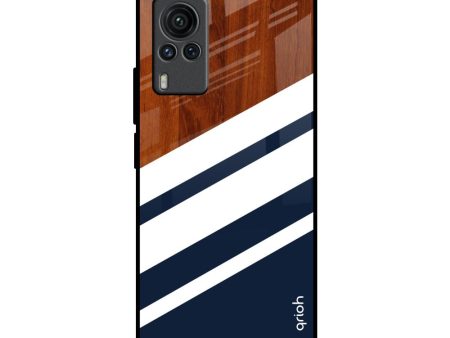 Bold Stripes Glass Case for Vivo X60 PRO For Sale