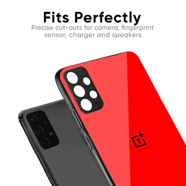 Blood Red Glass Case for OnePlus 9R Online now