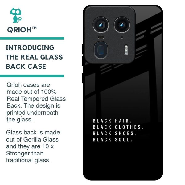 Black Soul Glass Case for Motorola Edge 50 Ultra 5G Supply