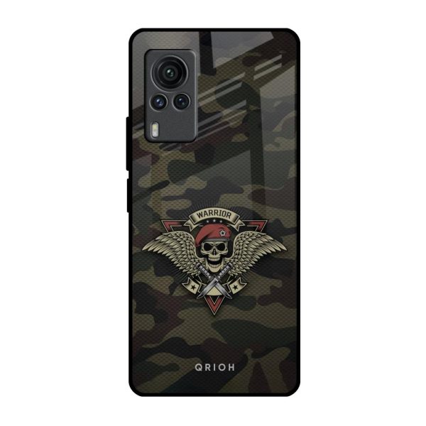 Army Warrior Glass Case for Vivo X60 PRO Fashion