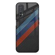 Carbon Inspired Glass Case for Realme 7 on Sale